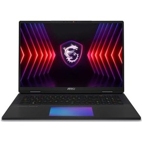 Resim MSI TITAN 18 HX A14VIG-067TR i9-14900HX 128 GB 4 TB SSD RTX4090 18" W11P UHD+ Dizüstü Bilgisayar 