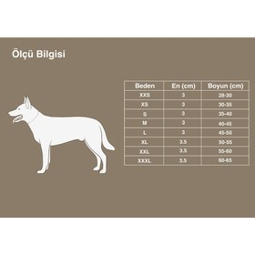 Resim Yumuşak Süngerli, Mesh Kahverengi Boyun Tasması - S 