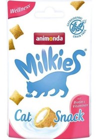 Resim Animonda Milkies Wellnes Mit Biotin & Vitamin Tahılsız Kedi Ödülü 30 G 