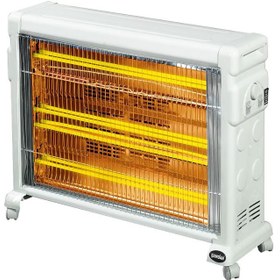 Resim 3000 W Buharlı ve Fanlı Quartz Isıtıcı 