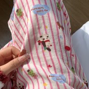 Resim 2025 Sonbahar Kış Bulut Yumuşak Pijama Pantolonu - Rahat Bol Kesim Ayı ve Bulut Baskılı, Her Mevsim Uyku Giysisi, Elde Yıkama 