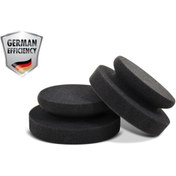 Resim CODETHA HANDPUCK 130/50 MM BLACK 2 Lİ PAKET (Cila/Boya Koruma, Manuel Kullanım Pedi) 