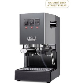 Resim Gaggia Classic E24 Gri Espresso Kahve Makinesi 