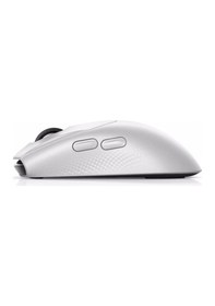 Resim Alienware Aw720M Alienfx Rgb 26.000 Dpı Optik Tri-Mode Kablosuz Gaming Mouse (545-Bbdo) – Beyaz 