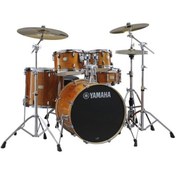 Resim Yamaha Stage Custom Birch 20" Akustik Davul Seti (Honey Amber) 