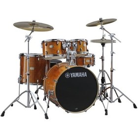 Resim Yamaha Stage Custom Birch 20" Akustik Davul Seti (Honey Amber) 