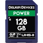 Resim Delkin Devices 128GB Power Sdxc Uhs-Iı 2000X (V90) Hafıza Kartı 