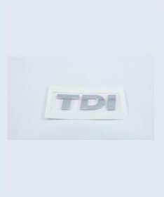 Resim Volkswagen Golf 6 Tdi Düz Arka Bagaj Yazısı 