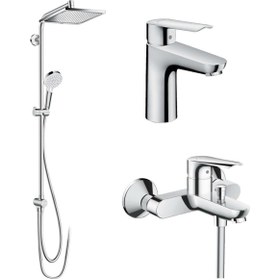 Resim Hansgrohe Logis Ve Crometta E240 Banyo Batarya Seti 