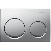Resim Geberit Alpha20 Kumanda Paneli Mat Krom 115.040.46.5 Krom 