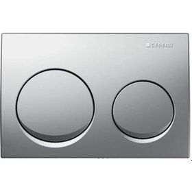 Resim Geberit Alpha20 Kumanda Paneli Mat Krom 115.040.46.5 Krom 