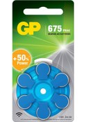 Resim GP ZA675 PR44 1.4V Cihaz Pili 6'lı 
