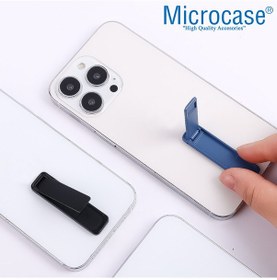 Resim Microcase Telefonlar İçin Yapışkanlı Metal Katlanabilir Stand Parçası - Al5701 Kırmızı 