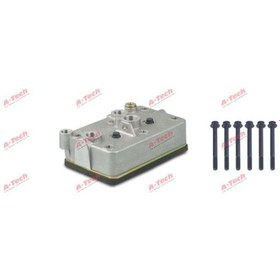 Resim KOMPRESOR SILINDIR KAPAGI KOMPLE SCANIA 4 SERISI TIR OTOBUS LP49.KNORR BREMSE EURO3 A-TECH 156.01.1210 - OEM 