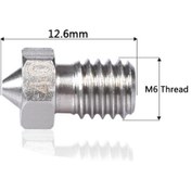 Resim Hobi Mekatronik V6 Çelik Nozzle (0.4mm) 