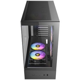 Resim Antec Cx705 Argb Mid Tower Oyuncu Kasası - 270 Panoramik Temperli Cam - 5x120mm Argb Pwm Fan - Atx / Micro-atx / Itx - Usb Type-c 3.2 - 360mm Radyatör Desteği - 430mm Gpu Uyumu 