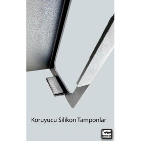 Resim Xbox Series S Için Duvar ve Masa Altı Montaj Standı Yerden Tasarruf Rahat Hava Akışı 