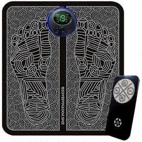 Resim Nöropati Ve Diyabetik Ayak Rahatlaması İçin Elektrikli Ayak Masaj Cihazı, Uzaktan Kumandalı 8 Mod, 19 Seviye, Taşınabilir Şarj Tasarımı 