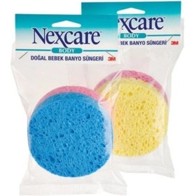 Resim Nexcare Body Doğal Bebek Banyo Süngeri 2'li 