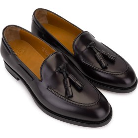 Resim Rossi Kadın Hakiki Deri Bordo Loafer Ayakkabı 668 D204 Bn Ayk SK25-26 Bordo 