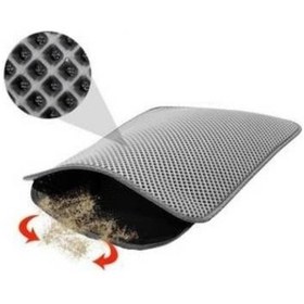 Resim Alas Shop Kedi Kumu Tuvalet Önü Paspası Elekli Kedi Paspası 