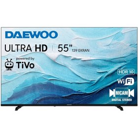 Resim Daewoo 4K 55T01900 55'' Smart Tivo TV 