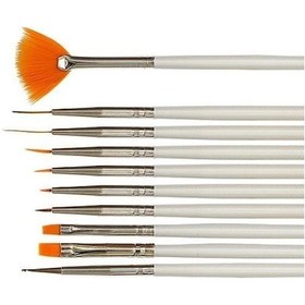 Resim Tnl Nail Art Fırça Seti 10'lu 