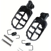 Resim Tongdashop Siyah Xr50r Crf50 Crf70 Crf80 Crf100f Motosiklet Dirt Pit Bike Ayaklık Pedları 