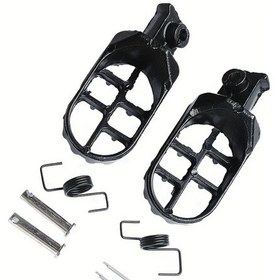 Resim Tongdashop Siyah Xr50r Crf50 Crf70 Crf80 Crf100f Motosiklet Dirt Pit Bike Ayaklık Pedları 