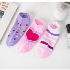 Resim Kadın Bilek Çorap Seti 6 Çift Asorti 