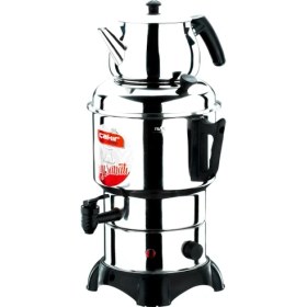 Resim Çakır Çelik Ekonomik Model Endüstriyel Mutfak Semaveri 