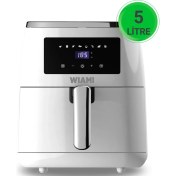 Resim Wiami Air Fryer 5 Litre Beyaz Akıllı Fritöz 