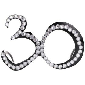 Resim Parti Gözlükleri 30 Yaş Taşlı Siyah Diğer 