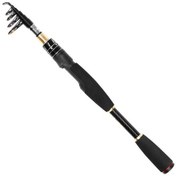 Resim Ranyeek Kabuklu Karbon Fiber Teleskopik Spinning Olta Kamışı 1.8m - Hafif, Dayanıklı Ve Taşınabilir - Çanta İçerir 