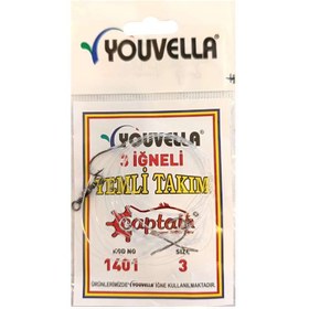 Resim Yemli Takım 3 İğneli Hazır Beden Youvella 1401 - Standart / 2-0 