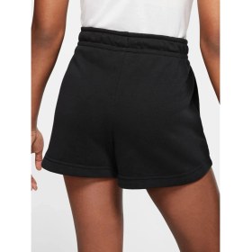 Resim Nike Sportswear Essential Women's French Terry Shorts Black Pamuklu Kısa Kadın Şort Siyah 