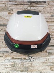 Resim Motosiklet Arka Çanta 32 Lt Top Case Beyaz 