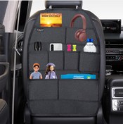 Resim Bod Eva 2 Adet Koltuk Arkası Düzenleyici Araç Içi Organizer Siyah 