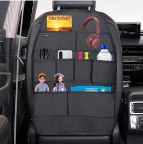 Resim Bod Eva 2 Adet Koltuk Arkası Düzenleyici Araç Içi Organizer Siyah 