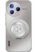 Resim Xiaomi Poco F7 Ultra 5g Kılıfı Magsafe Kickstand Tpu Pc Isı Dağıtıcı Telefon Kılıfı İle Uyumlu - Gri Gri 