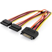 Resim Digitus Dıgıtus Ak-430405-003-m 15e Sata=>2*15d Sata Kablo 