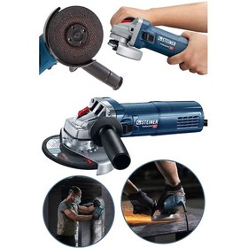 Resim Steiner Professional 2600 W Bakır Sargılı Motor Avuç İçi Taşlama Makinesi 