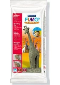 Resim Fimo Air Natural Ahşap Kokulu Modelleme Kili 350 Gr. Yeşil 