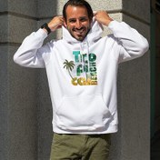 Resim Beach Tasarımlı Kapşonlu Sweatshirt 