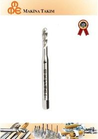 Resim Mte M8x1,25 Normal Vidalı Helis Kanallı Makina Kılavuzu Hss - E Dın 371/c 