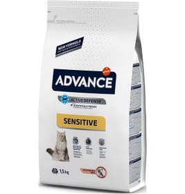 Resim Advance Somon Balıklı Yetişkin Kuru Kedi Maması 1,5 Kg 