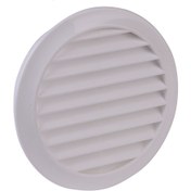 Resim İlöz Yuvarlak Dış Duvar Izgarası Çap 150 mm Beyaz 