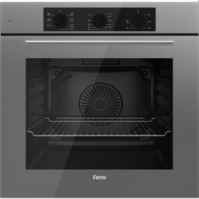 Resim Ferre SS Serisi QBL62CPR - SS038 - D065 5 Gözlü Gri Ankastre Set 