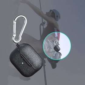 Resim Babilden Airpods 4.Nesil 2024 Darbelere Dayanıklı Parmak İzi Karşıtı MagSafe Şarj ile Uyumlu Deri Görünümlü Silikon Kılıf Kırmızı 