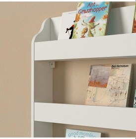 Resim Dekorister Exclusive Drama Montessori Kitaplık Beyaz 